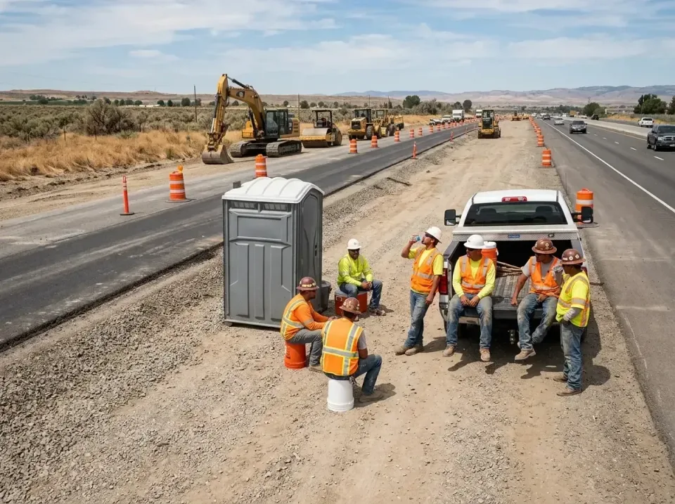 highway-road-construction-crew-007 — frequently asked questions, Porta Potty and Restroom Rentals in Lahaina, HI